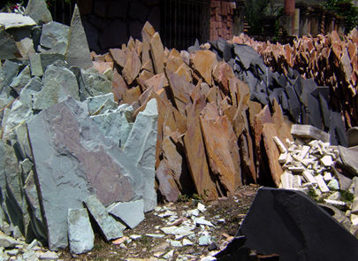 Placas de ´piedra laja